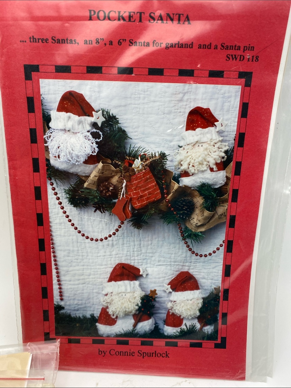 Santa Sewing Pattern (5) NWT - Picture 8 of 11